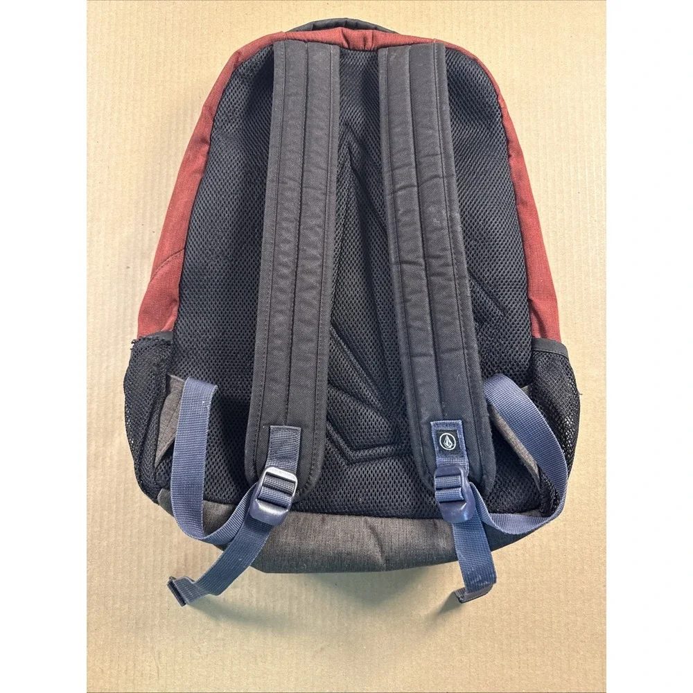 Volcom Backpack Men's Orangish-red Embroidered Stone Design